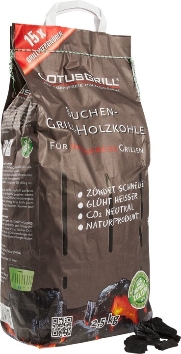 Immagine prodotto LotusGrill carbone di legna di faggio (2.50 kg)