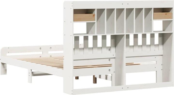 Image du produit vidaXL Bett mit Regal (160 x 200 cm)