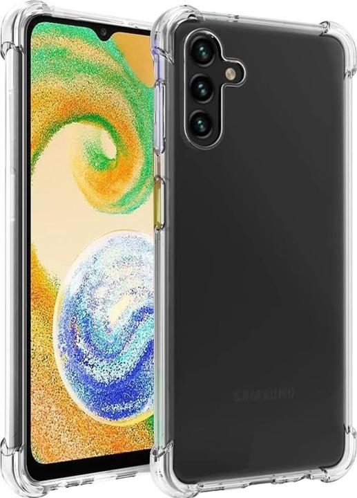 Actual product image Screenguard Samsung Galaxy A04s cover Crystal Soft Airbag Bumper (Samsung Galaxy A04S)