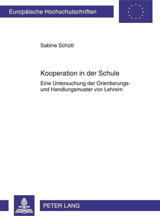 Produktbild Kooperation in der Schule (Deutsch, Sabine Schütt, 2011)