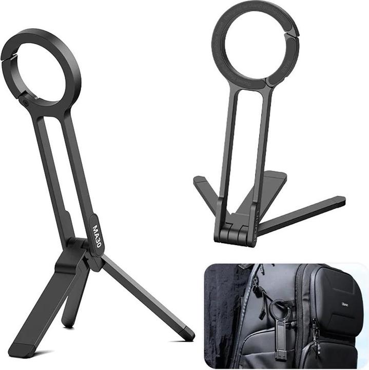 Actual product image Ulanzi MA30 Carabiner Mounted Phone Tripod(Purple)