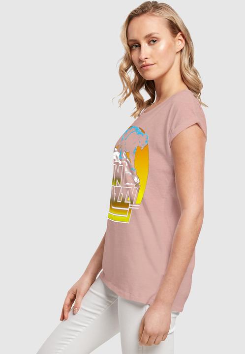 Produktbild Merchcode Ladies Thin Lizzy - TL Panther Extended Shoulder Tee - 181491 (S)