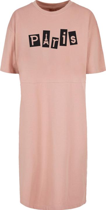 Image du produit Merchcode Ladies Paris Organic Oversized Slit Tee Dress - 117787 (M)