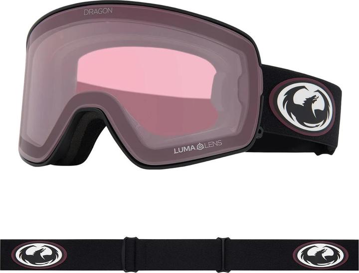 Produktbild Dragon Goggles NFX2 - Old Skool / Gläser - rotes Ion + Rose