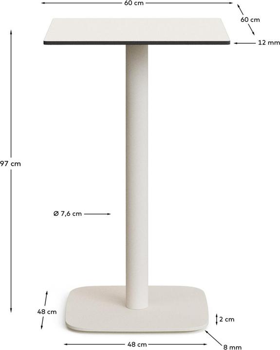 Actual product image Kave Home Dina (60 cm)