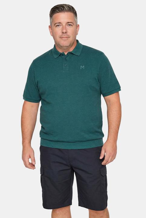 Produktbild Men+ Poloshirt, Bauchfit, Basic, Piqué, Halbarm (3XL)