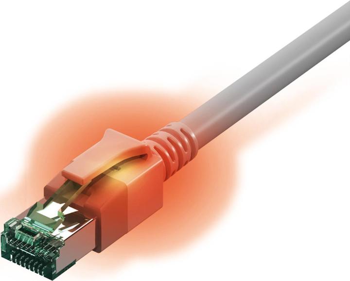 Produktbild Sacon Netzwerkkabel (S/FTP, CAT6a, 1 m)