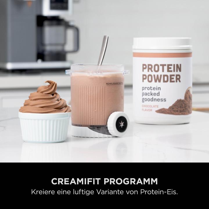 Actual product image Ninja Soft ice cream & ice cream maker Swirl by CREAMi 13-in-1 Space Gray