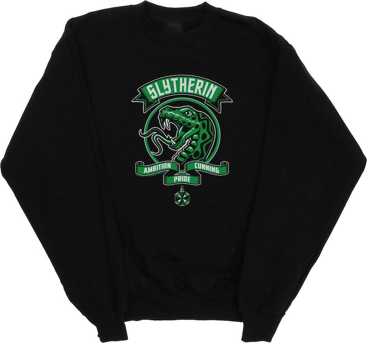 Actual product image Mens Slytherin Toon Crest Sweatshirt (5XL)