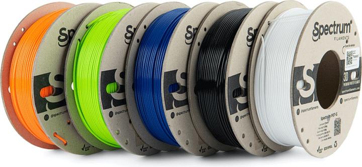 Actual product image Filament PETG 5 Pack 1.75mm (PETG, 1.75 mm, White)