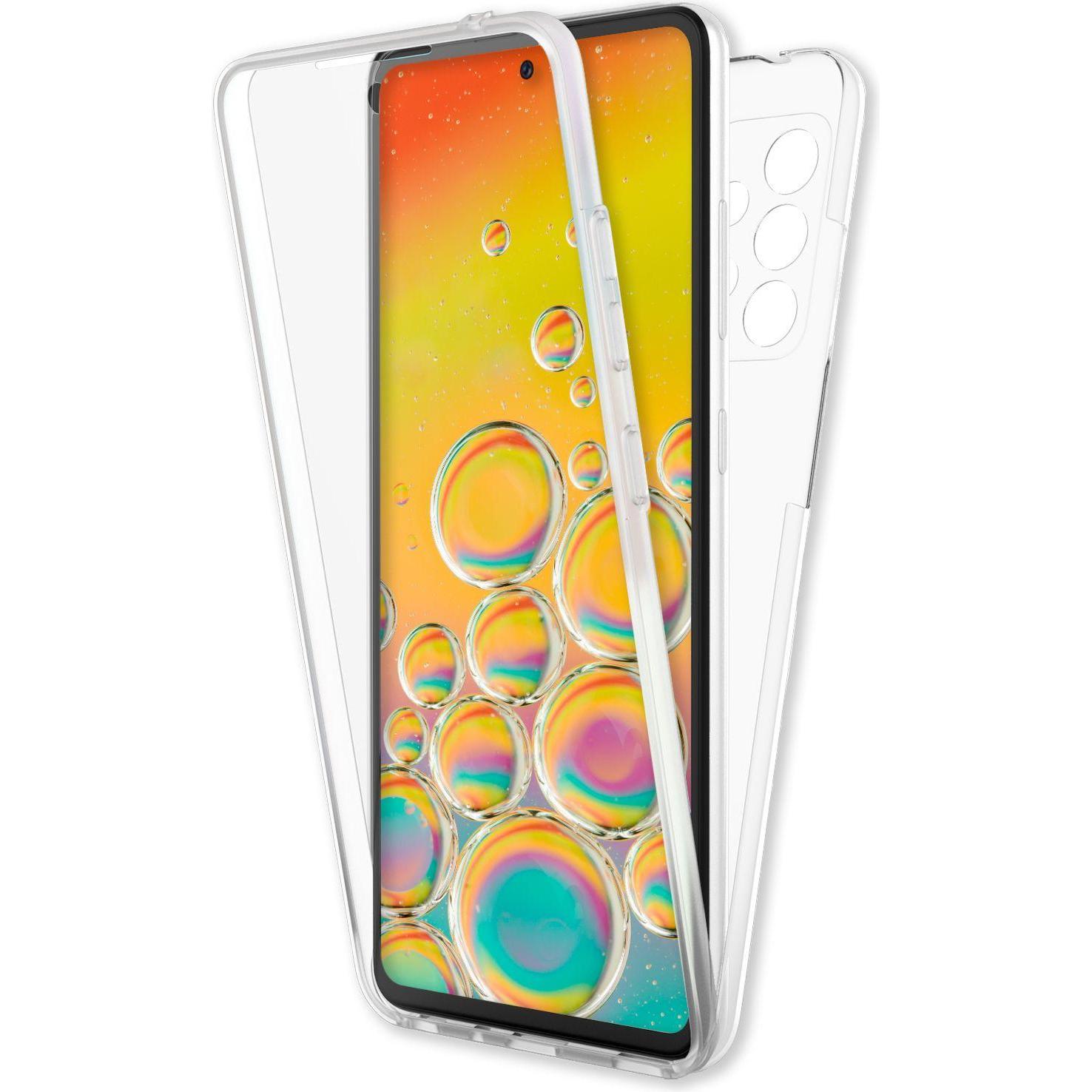 Nalia Klare 360 Grad Hülle (Samsung Galaxy A53), Smartphone Hülle, Transparent