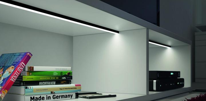 Actual product image Halemeier ChannelLine D schwarz opal 10er Set L=2500 Alu- und Abdeckprofil