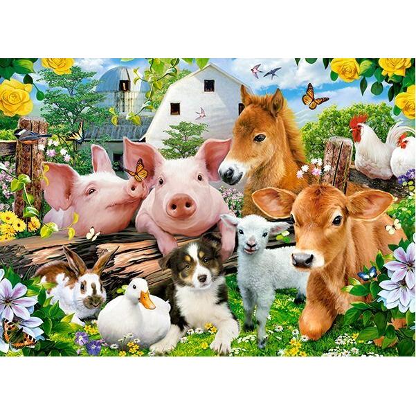 Thumbnail - Castorland Farm Friends, Puzzle 60 Teile (60 Teile)