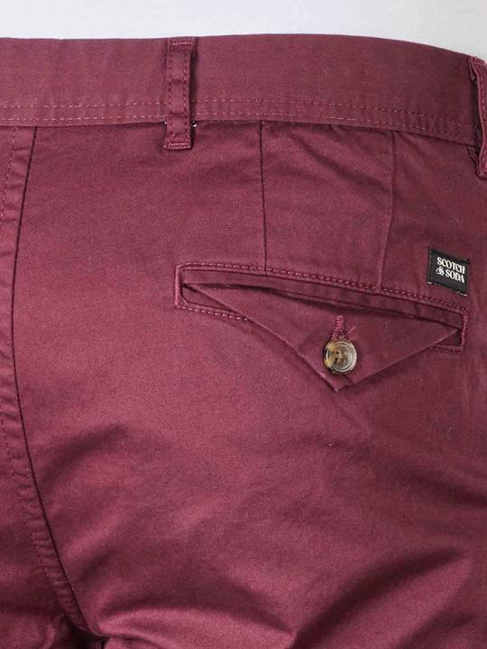 Image du produit Scotch & Soda Mott Chino Super Slim Fit Bordeaux (W33/L30)