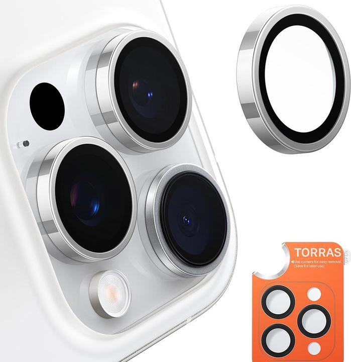 Immagine prodotto Torras Lensguard (1 Pezzo/i, Apple iPhone 16 Pro Max, Apple iPhone 16 Pro)