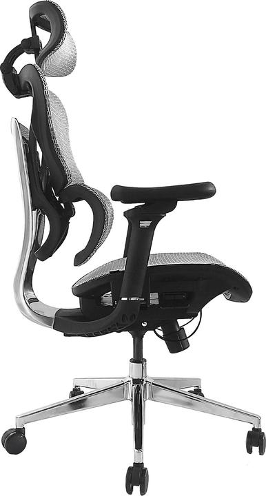 Actual product image equip Ergonomic office chair with head and armrests gr
