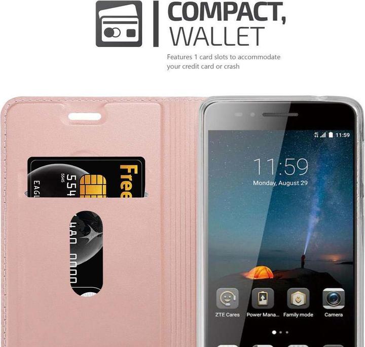 Actual product image Cadorabo Book Classy Style Cover (ZTE Blade A612)