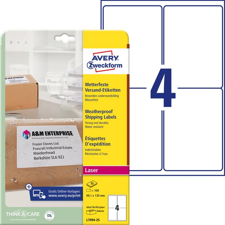 Produktbild Avery Zweckform L7994