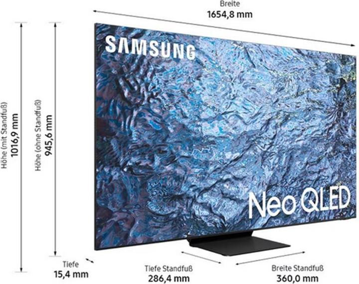 Image du produit Samsung QE75QN900C (75", QN900C, NeoQLED, 8K, 2023)