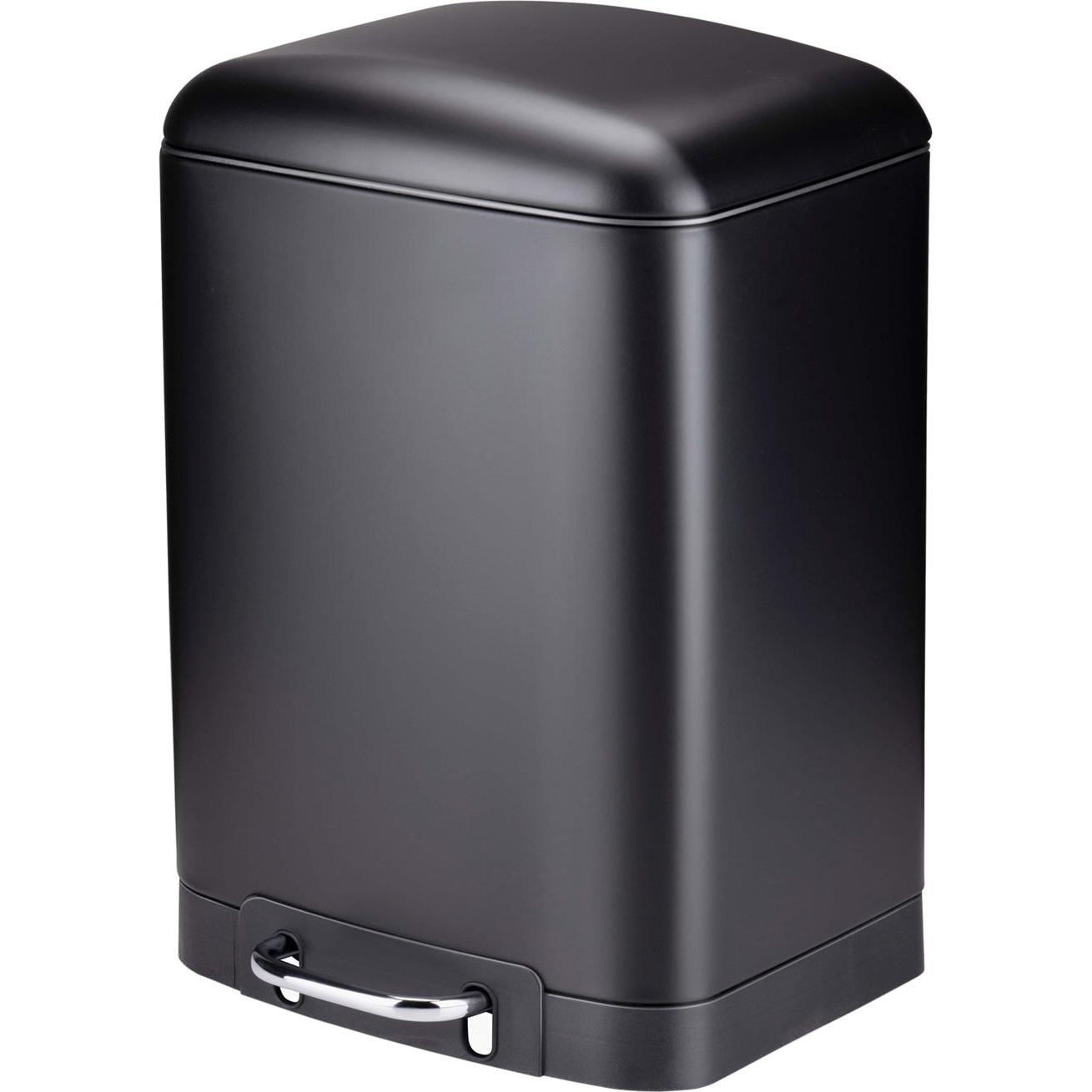 Dirt Devil Pedal bin 6L 2pc soft close, Abfalleimer, Schwarz