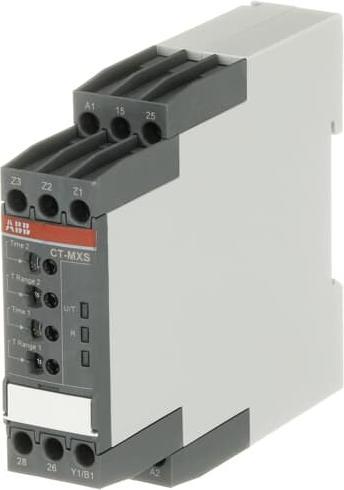 Actual product image ABB STOTZ-KONTAKT Multifunction time relay 24-48VDC 24-240VAC CT-MXS.