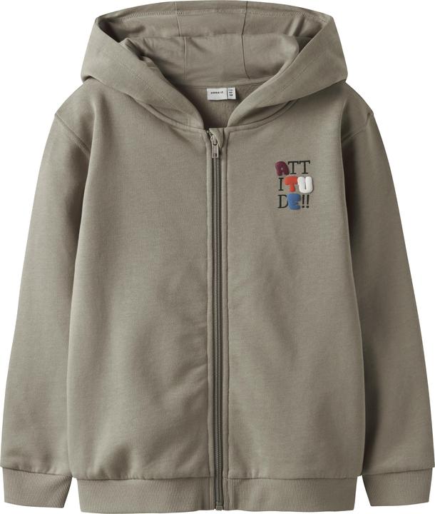 Produktbild Name it Kapuzen-Sweatshirt mit Reissverschluss aus Molton (152)