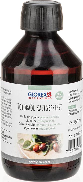 Immagine prodotto Glorex Olio cosmetico di jojoba spremuto a freddo 250 ml (250 ml)