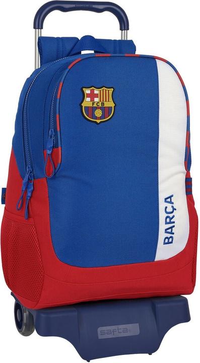Image du produit FC Barcelona Sac à dos scolaire à roulettes F.C. Barcelona Bleu Grenat 32 x 44 x 16 cm