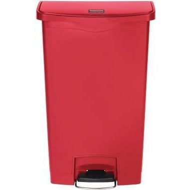 Thumbnail - Rubbermaid Tretabfallsammler, Abfalleimer, Rot