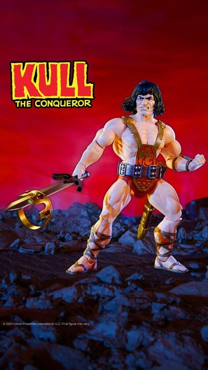 Actual product image Super7 Conan the Barbarian Ultimates action figure Kull The Conqueror 18 cm
