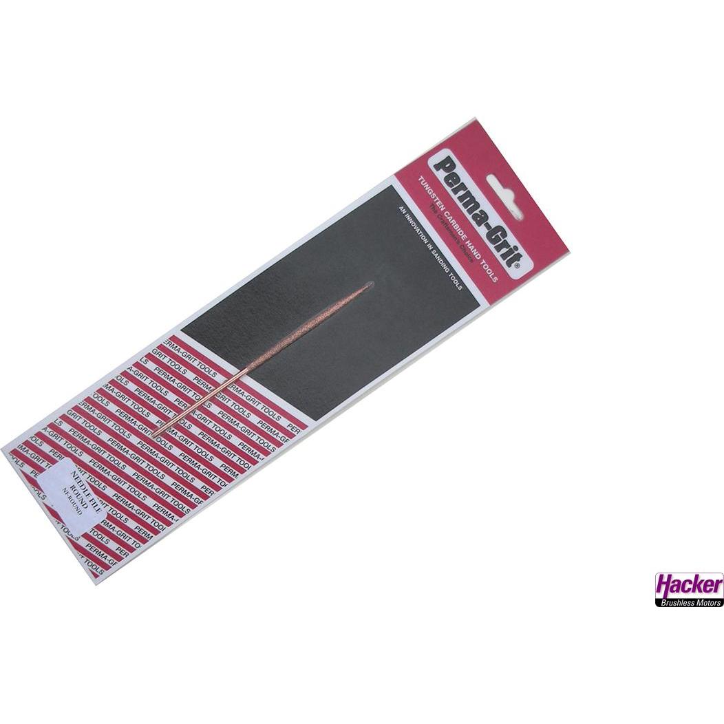 Thumbnail - Perma-Grit, Raspel + Feile, nadelfeile "rund" 140mm (140 mm)