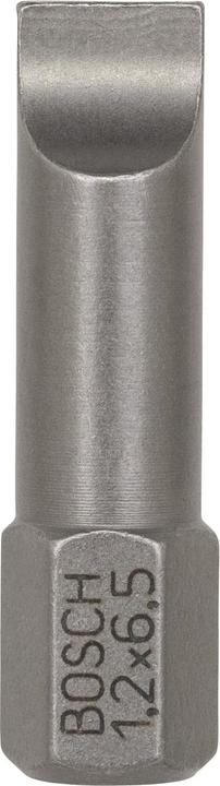 Produktbild Bosch Professional Zubehör Schrauberbit Extra-Hart S 1,2 x 6,5, 25 mm, 25er-Pack (Schraubschlitz)