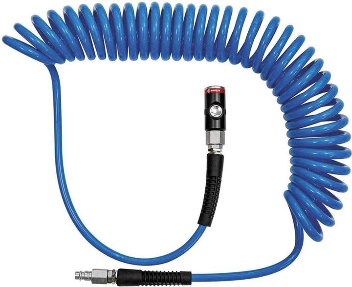 Productafbeelding Riegler Spiraalslangset Binnen-Ø 6,5 mm Buiten-Ø 10 mm Lengte 10 m Veiligheidskoppeling DN 7,4