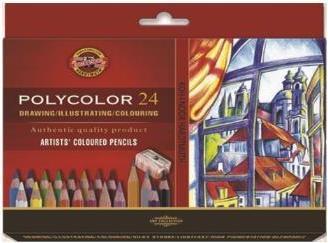 Produktbild Koh-i-Noor Polycolor 24 Farben (249383) (Mehrfarbig, 24 x)
