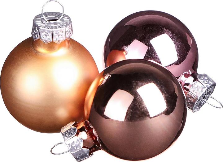 Produktbild Viana Mini Weihnachtskugeln mix 22St (22x)