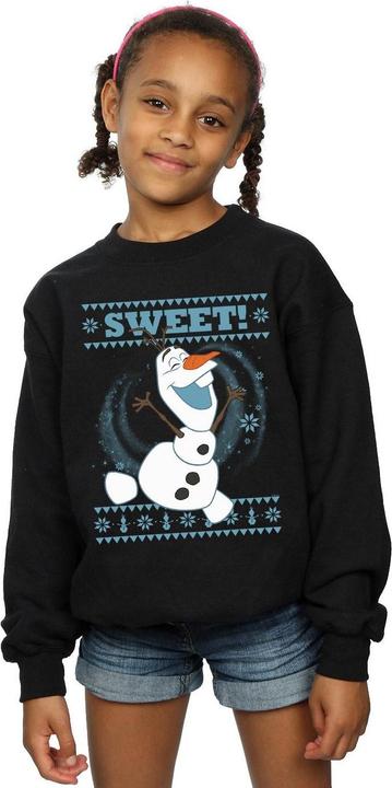 Immagine prodotto Disney Frozen Olaf Sweet Christmas Felpa Ragazze (140, 146)