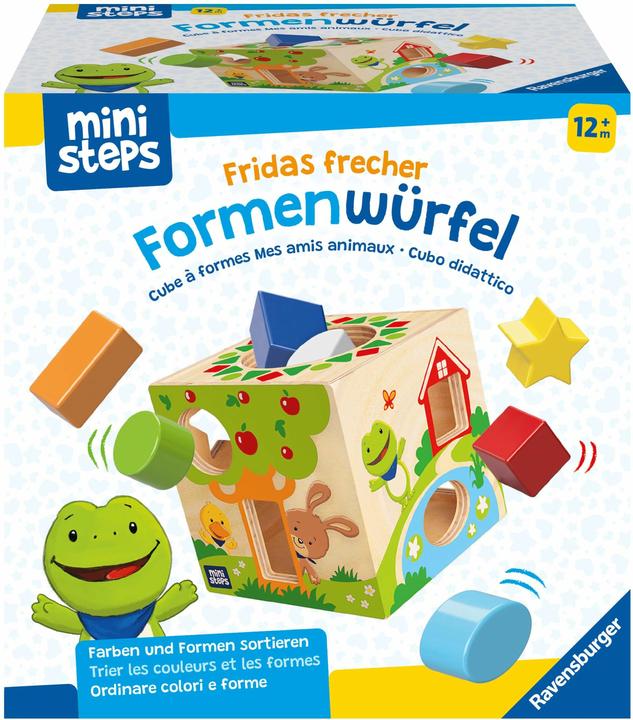 Ravensburger RAV ministeps: Frida's cheeky shape cube 04581