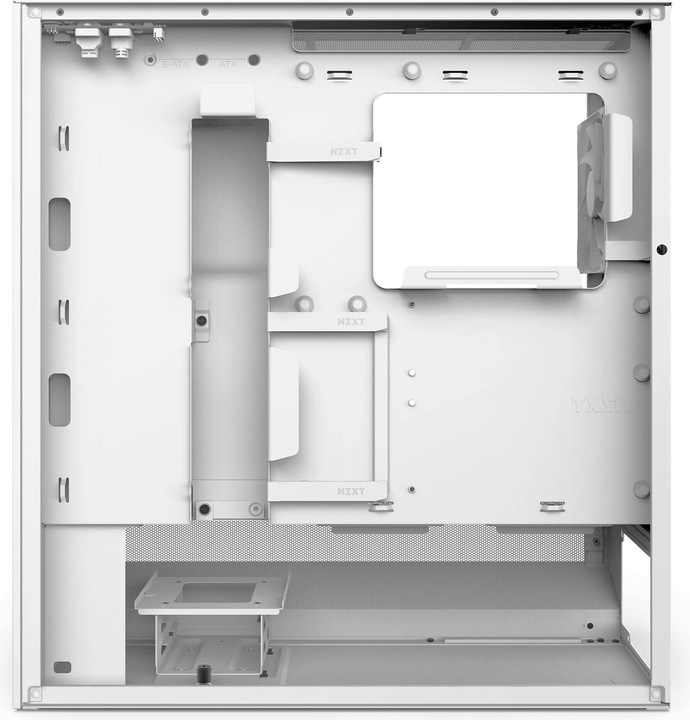 Actual product image NZXT H5 Flow ( 2024 ) (schwarz, Tempered Glass) (ATX, Mini-ITX, mATX, E-ATX)
