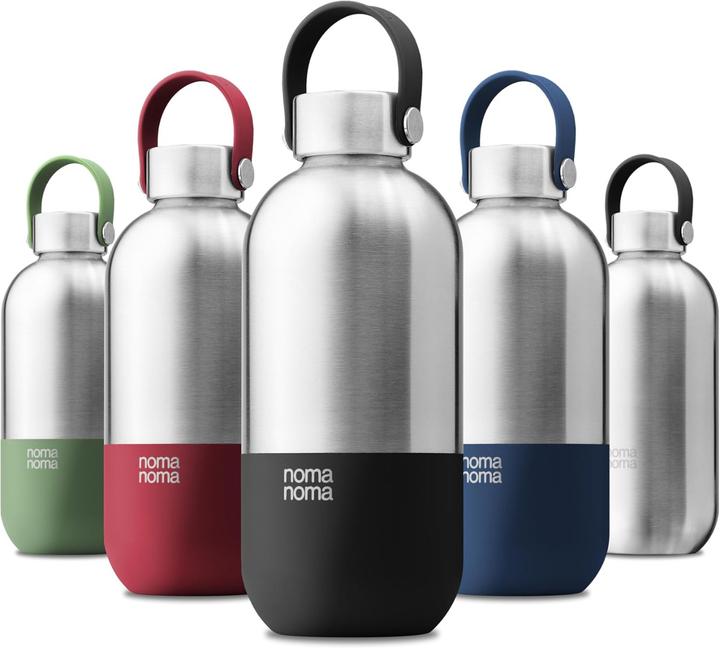 Image du produit noma noma Trinkflasche Edelstahl auslaufsicher 750ml Coffee Black (0.75 l)