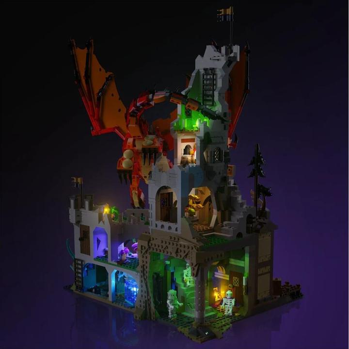 Produktbild Light my bricks LMB 2.0 LED Licht Set für LEGO 21348 Dungeons & Dragons: Die Sage vom Roten Drachen