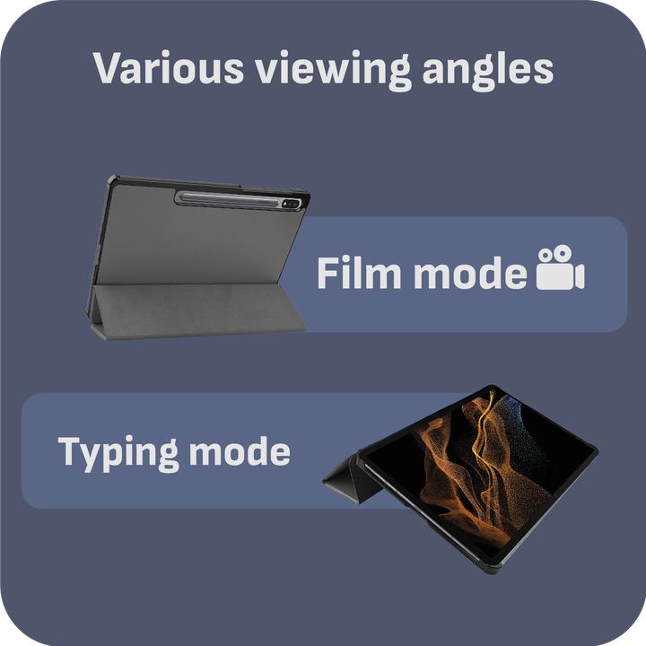 Produktbild Cazy Premium Smart Hülle Kompatibel mit Samsung Galaxy Tab S8 Ultra - Schutz Etui Hülle - Automatischem (Galaxy Tab S8 Ultra)