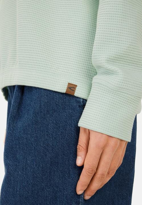 Produktbild Camel Active Langarm Sweatshirt aus reiner Baumwolle (S)