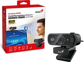 Produktbild Genius FaceCam OPEN Webkamera, schwarz Full HD/Windows Hello
