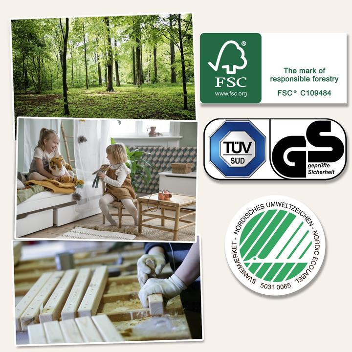 Image du produit Hoppekids Lit junior de base (70 x 190 cm)