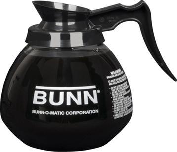 Actual product image Bunn Juodas Handle Glass Decanter 1.9 L