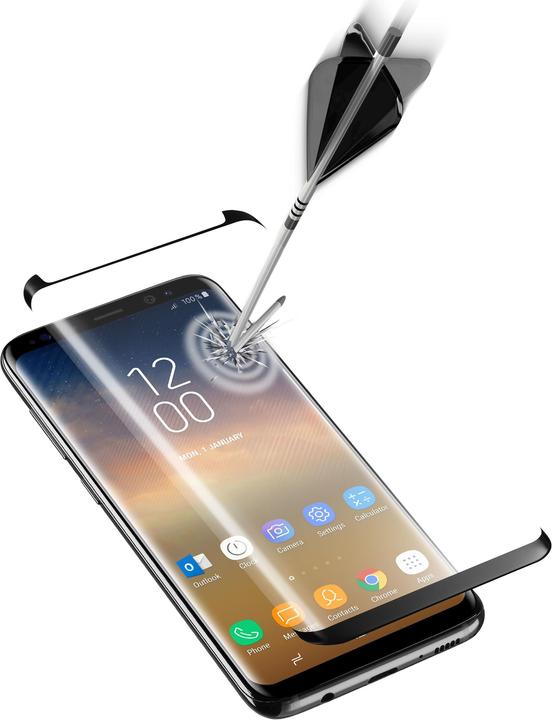 Produktbild Cellularline Second Glass Curved Capsule box da 3 pz (1 Stk., Samsung Galaxy S9+)
