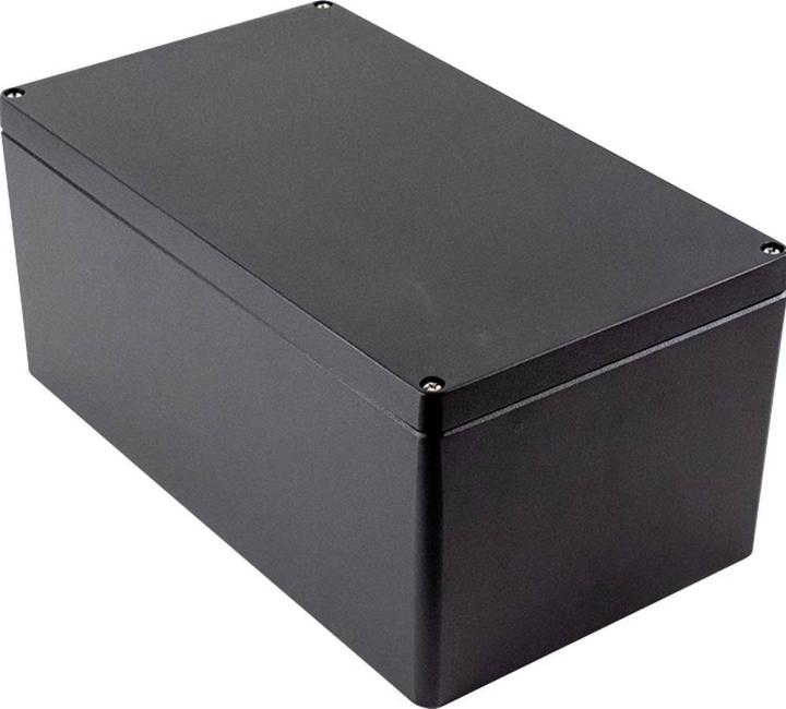 Immagine prodotto Hammond Alloggiamento in metallo 1590 400x230x180mm Alluminio, nero pressofuso IP68 (Case)