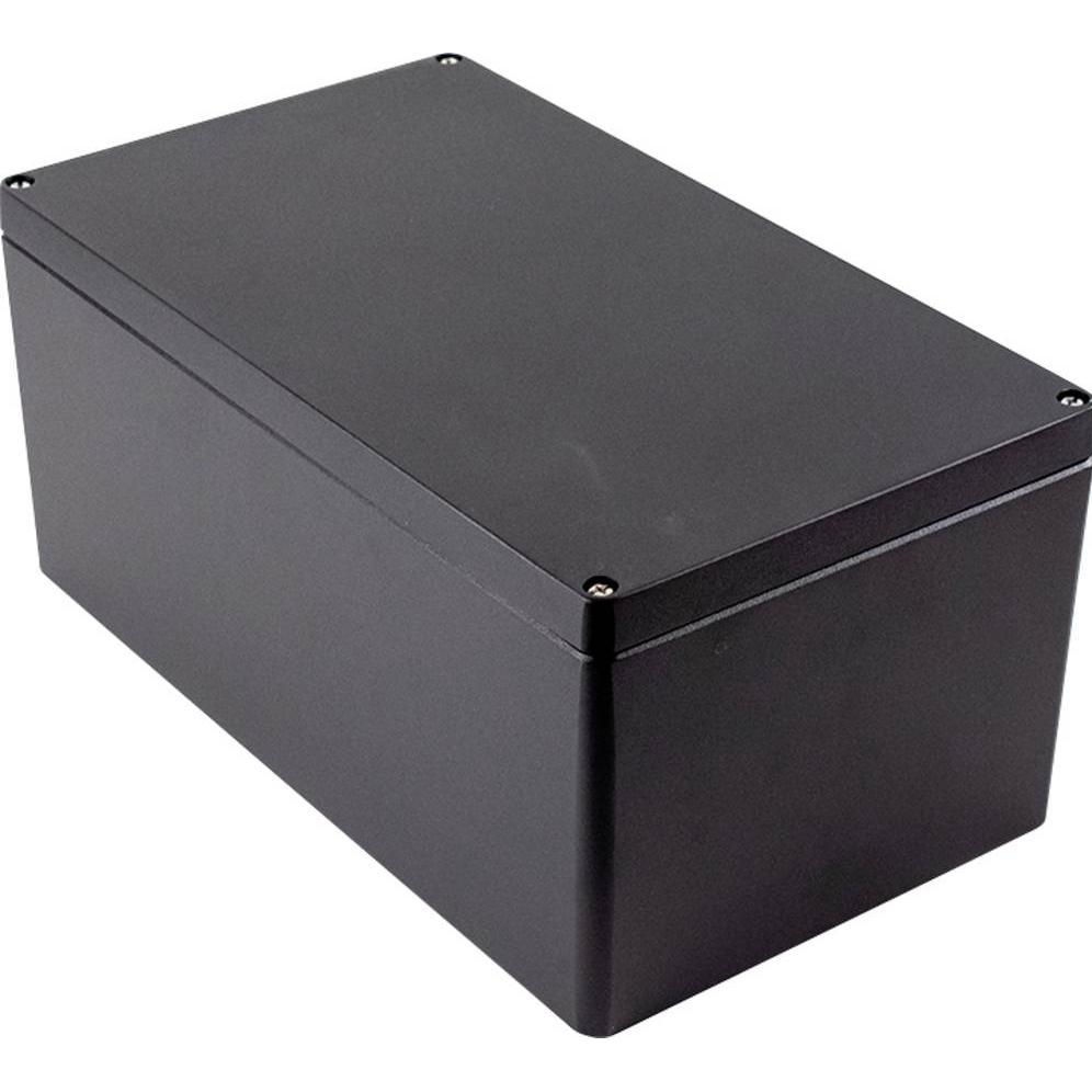 Hammond Metallgehäuse 1590 400x230x180mm Aluminium, Druckguss Schwarz IP68 (Gehäuse), Elektronikzube
