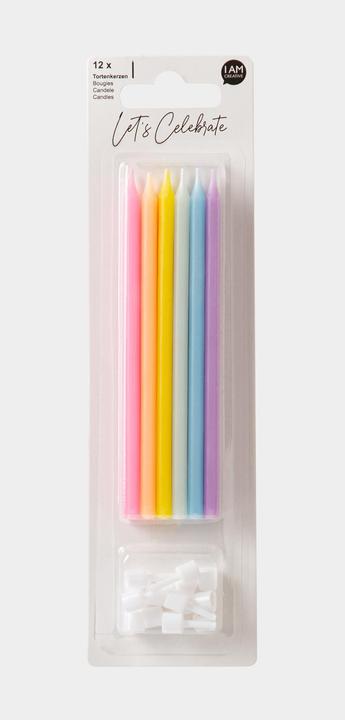Actual product image I Am Creative Tortenkerzen (12 pcs.)