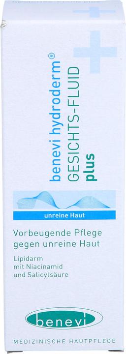 Image du produit Benevi Hydroderm Fluide facial Plus pour peaux impures, 50 ml de lotion (Lotion pour le corps, 50 ml)